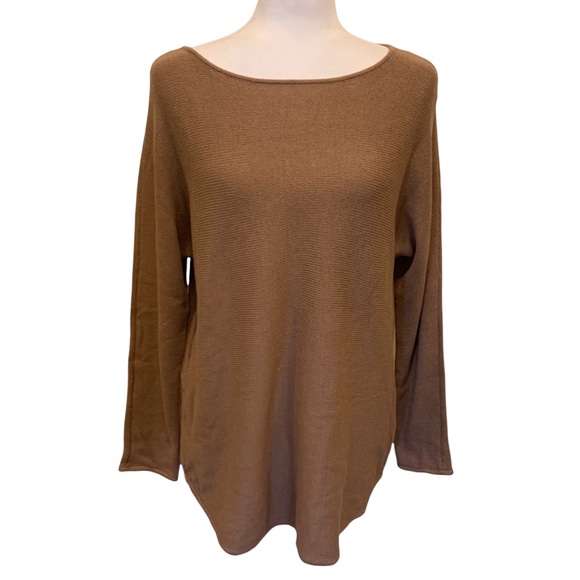 MICHAEL Michael Kors Sweaters - Michael Michael Kors Brown Side Zip Sweater